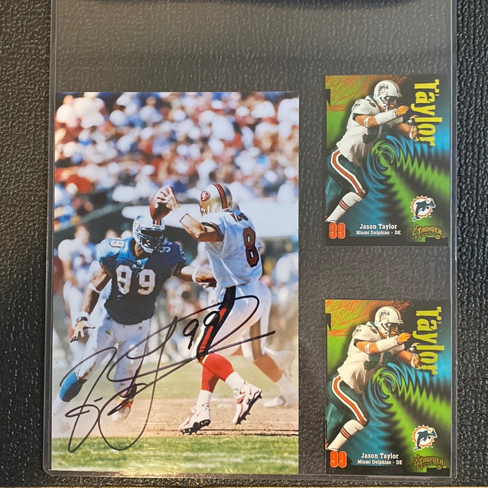Jason Taylor Autograph